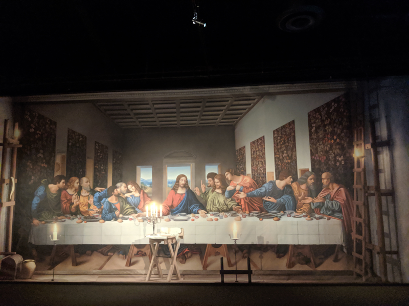 Illustration for article titled Pictures from the Reagan Library: The da Vinci Exhibit